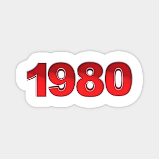 1980 Magnet