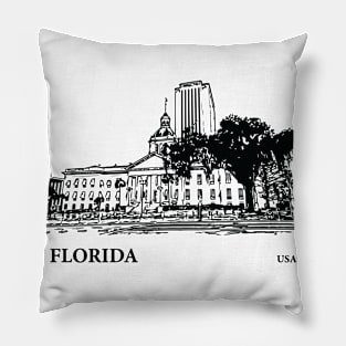 Florida State USA Pillow