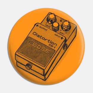 Distortion FX Pedal / Original Design Pin