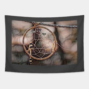 Dream Catcher on Contemplative Walk Tapestry