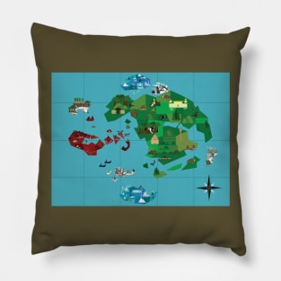 Avatar Map Pillow