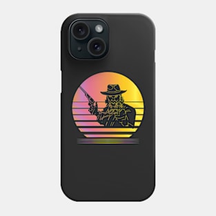 Western Legends Synthwave - Board Game Inspired Graphic - Tabletop Gaming  - BGG Phone Case