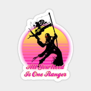 Retro Ranger Magnet