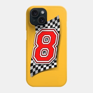 Racer Number 8 Phone Case