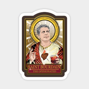 Saint Bourdain Magnet