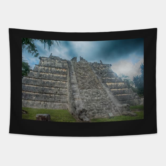 Mayan Ruin Tapestry by Imagery