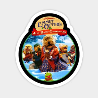 Funny Emmet Otters Jug Band Christmas Vintage Magnet