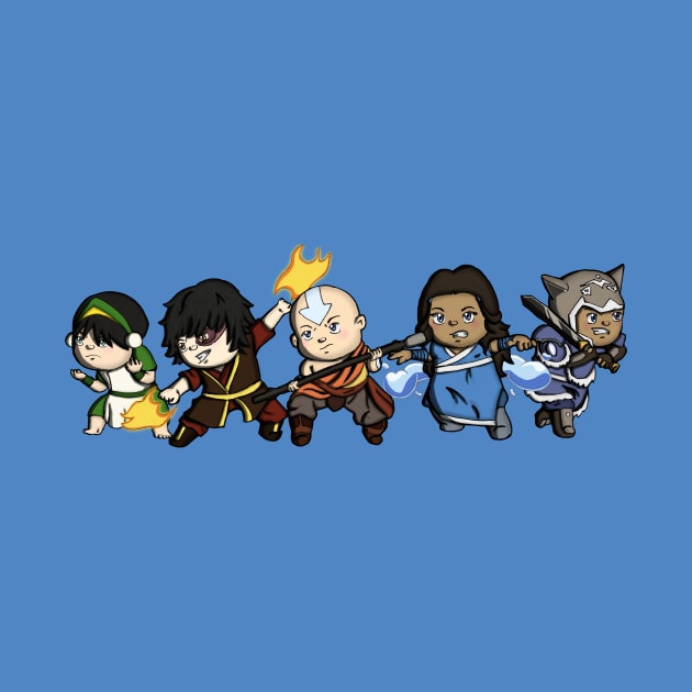 Team Avatar by zacksmithart