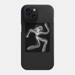 a dancing alien Phone Case