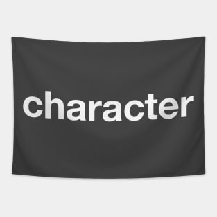 They're a Character (Helvetica edition) Tapestry