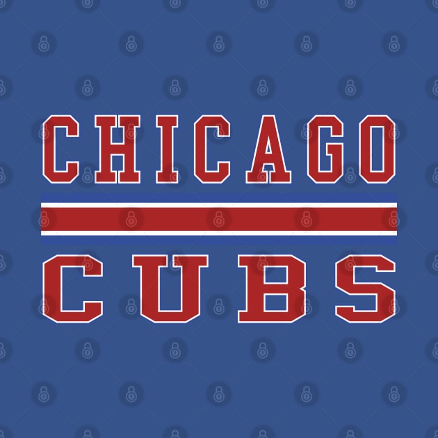 Chicago Cubs Baseball by Cemploex_Art