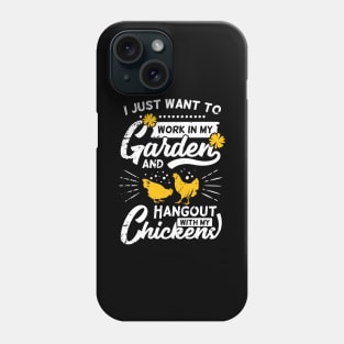 Backyard Chicken Farming Farm Farmer Gift Phone Case