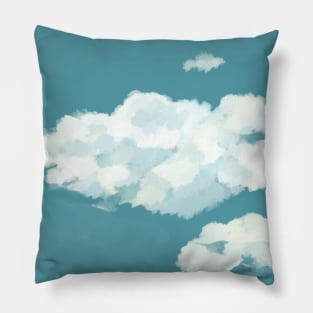 clouds and sky Pillow