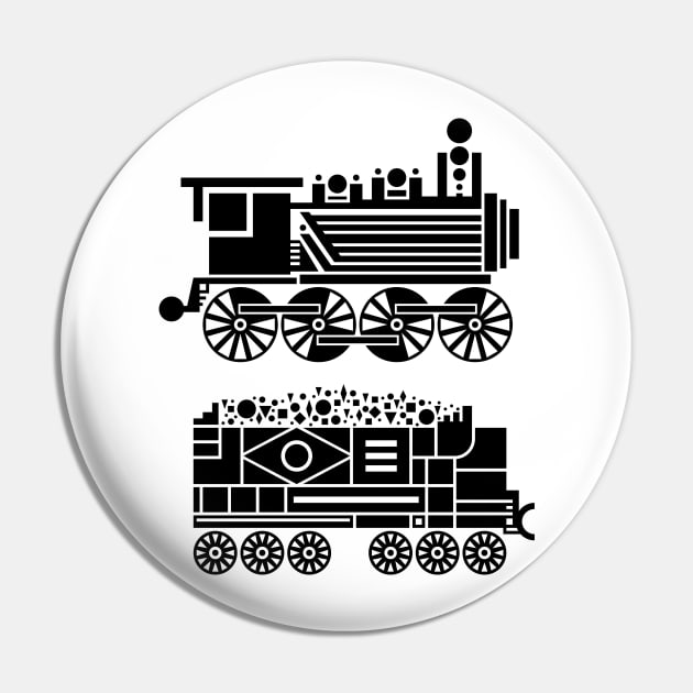 Steam Engine Pin by Hinterlund