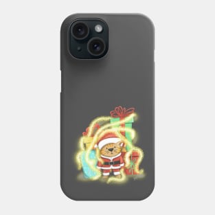 Kitty Santa Phone Case