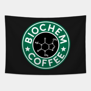 Biochemistry Coffee Caffeine Structure Star Laptop Science Chemistry Tapestry