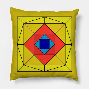 Suspiria Stained Glass Pillow