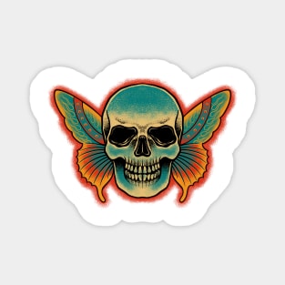 Butterfly skull Magnet