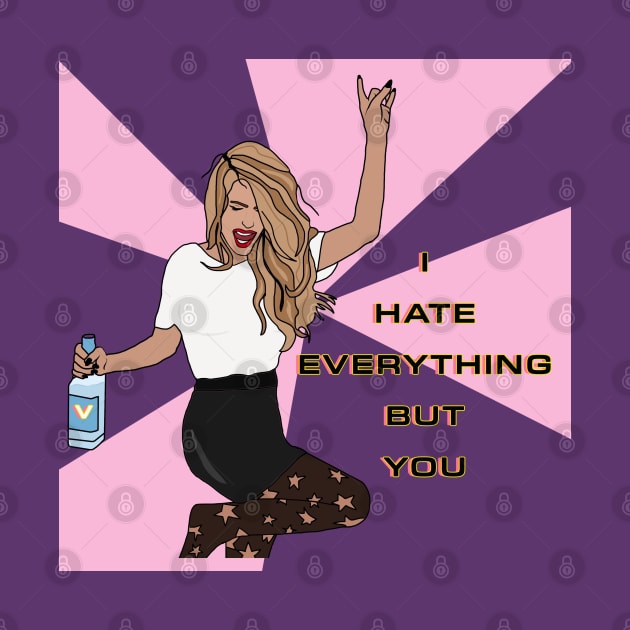 I hate everything but you by By Diane Maclaine