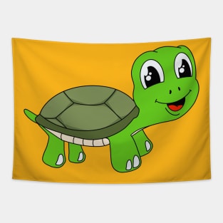 Cute Turtle Children Cartoon Tapestry