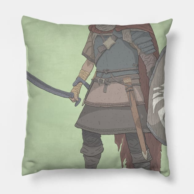 Mercenary Pillow by Floyd