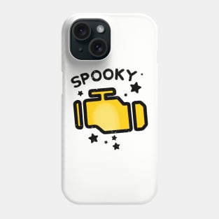 Spooky check engine light Phone Case