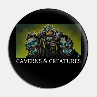 Ettin Zombies Pin