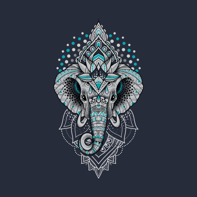 Lotus Elephant by louddoodle