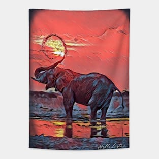 Elephant Tapestry