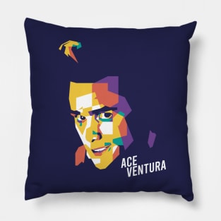 ace ventura wpap Pillow