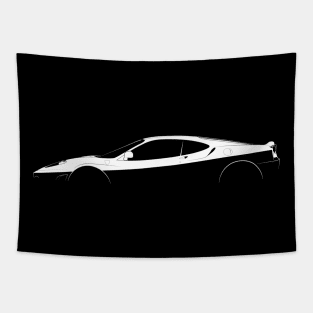 Ferrari F430 Scuderia Silhouette Tapestry