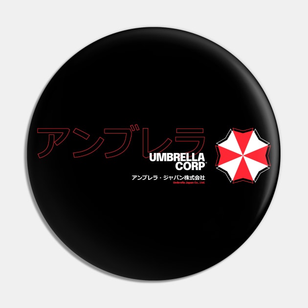 Umbrella Japan Pin by aquaticform