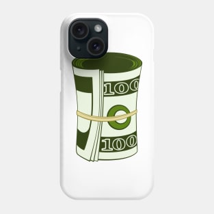 Cash Money Roll Phone Case