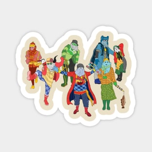 DC Mummers Magnet