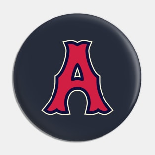 a logo baseball Pin