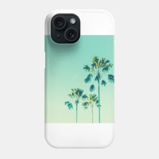 coconut palm tree california Phone Case