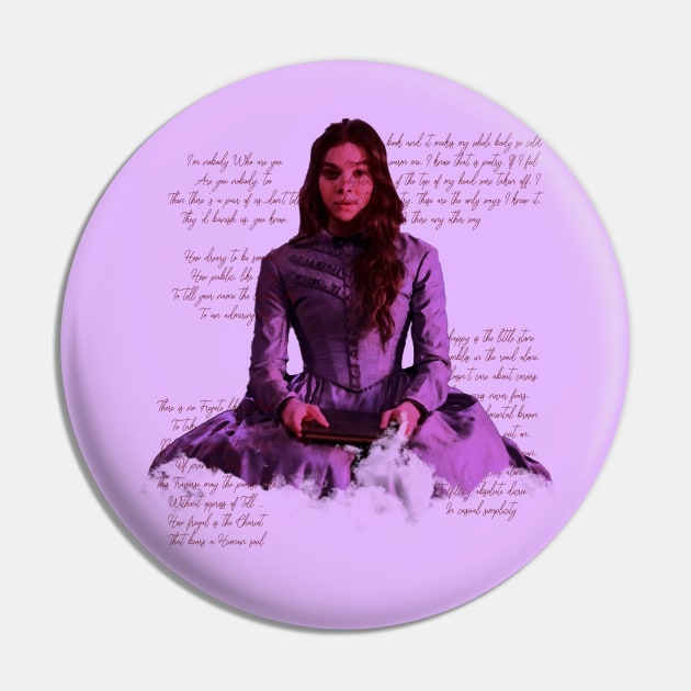 Emily Dickinson Poems Quote Pin by MairlaStore