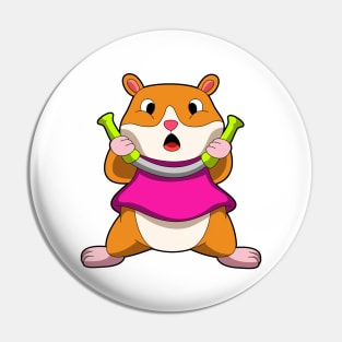 Hamster at Fitness Exercises Pin