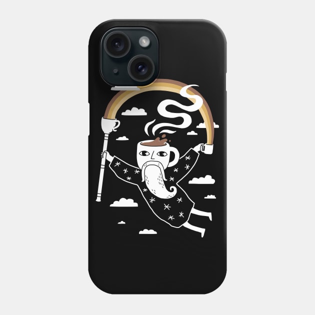 Joe The Coffee Wizard Phone Case by obinsun