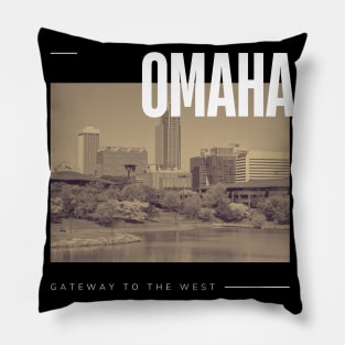 Omaha city Pillow