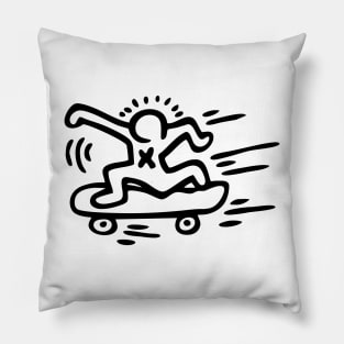 Funny Skate Sport Pillow