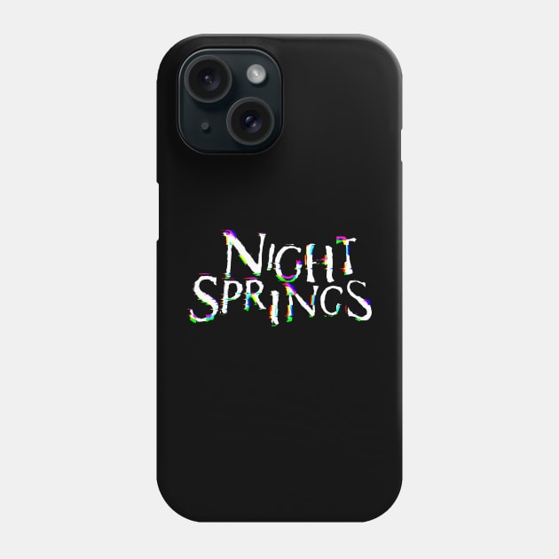 Night Springs Glitchy Phone Case by BethSOS