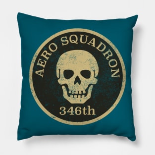 346th Aero Squadron (distressed) Pillow