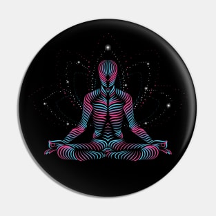 Reki Healing Yoga Meditaion 7 Chakras Pin