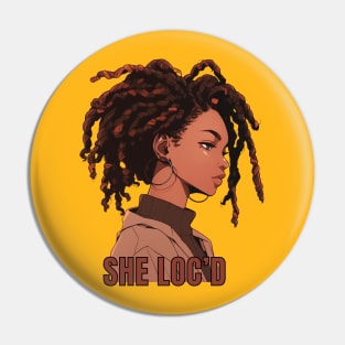 She Loc'd Pin