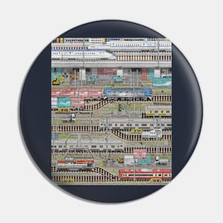 Tokyo Railway Pin