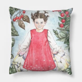 Winter Faerie Pillow