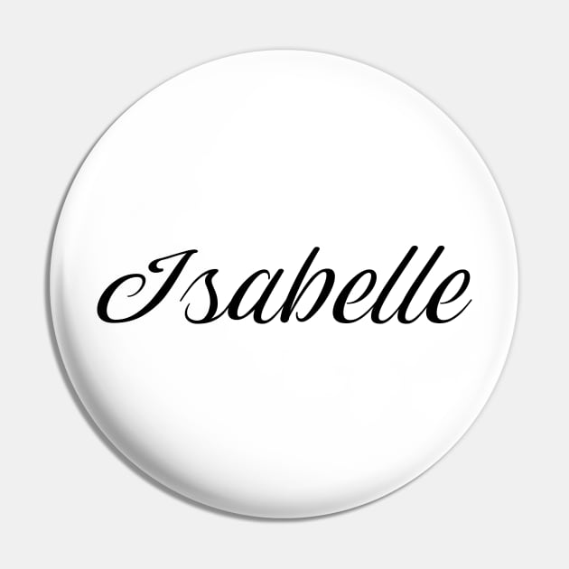 Name Isabelle Pin by gulden