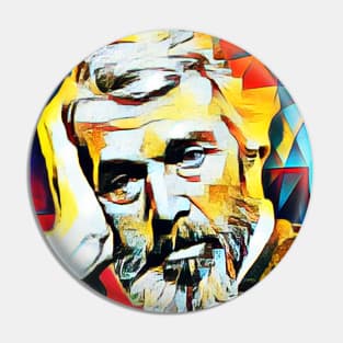 Thomas Carlyle Abstract Portrait | Thomas Carlyle Abstract Artwork 15 Pin