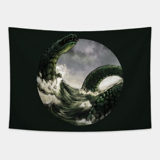 Jormungandr the Midgard Serpent Tapestry